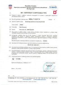 Certifikat - EX-Agencija Zaust pl